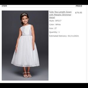 White girls dress 2T